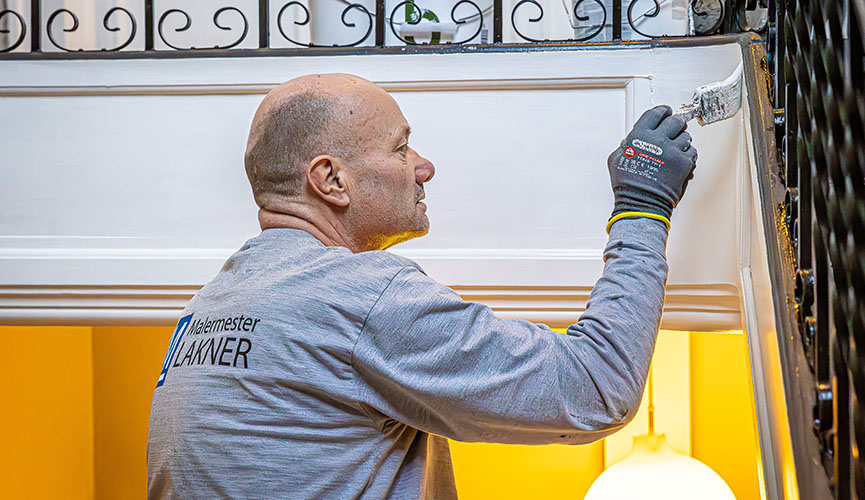 Maling af trappeopgang