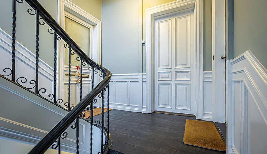 Maling af trappeopgang